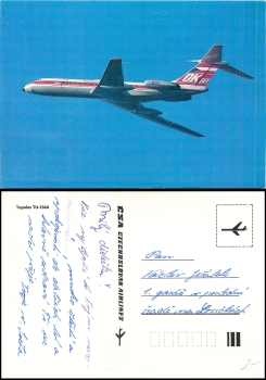 TU-134A CSA Czechoslovak Airlines