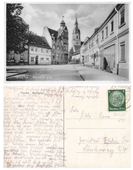 04425 Taucha Marktplatz o 23.3.1937