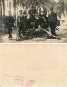 Telefon Telegraphen Bauamt Meissen Bautrupp Riesa I * ca. 1910