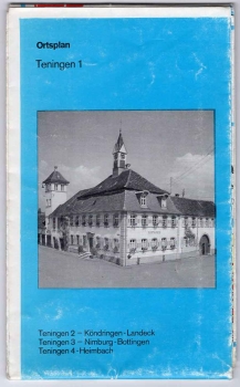 Teningen 1 local map around 1970