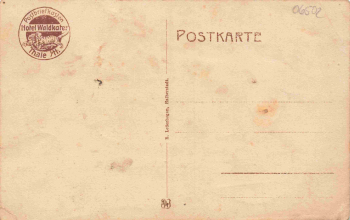 Thale Harz Hotel Waldkater im Bodetal * um 1910