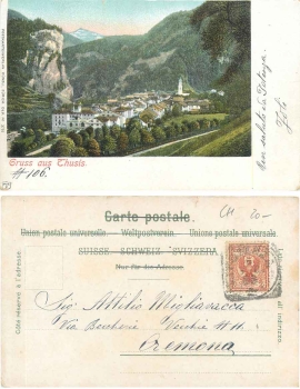 Thusis Schweiz o ca. 1900