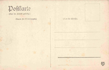 Tiergarten Berlin, monument to Albrecht the Bear, vintage postcard, c. 1910