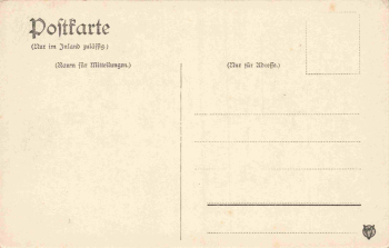 Berlin Tiergarten, monument to Margrave John II, vintage postcard, c. 1910