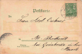 Tiergarten Berlin, Kroll’sche Etablissement, artist postcard, circa 1904