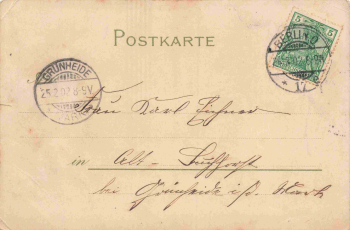 Tiergarten Berlin Lessing Denkmal Litho alte Ansichtskarte o 1902