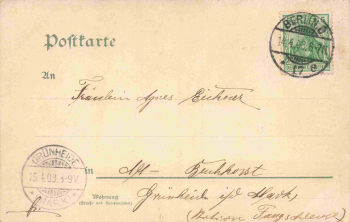 Tiergarten Berlin Zoologischer Garten Elefantenhaus alte Ansichtskarte o 1903