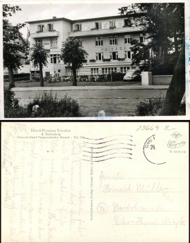 Timmendorferstrand Hotel-Pension Frieden o ca.1940