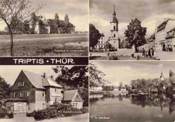 07819 Triptis Mehrbildkarte * 1969