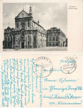 Opava Troppau Niederring field post Landesschützen Bat. 559 or 11/27/1941