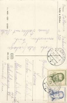 Luby u Chebu Böhmen Schönbach o 1954