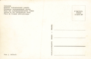 Terezin Böhmen Theresienstadt * um 1950