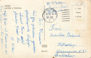 Most Böhmen Brüx o 1950