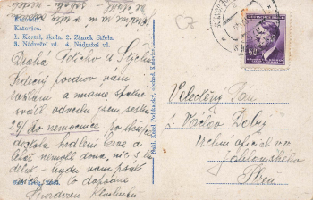 Katowitz Böhmen Katowitz o 1944