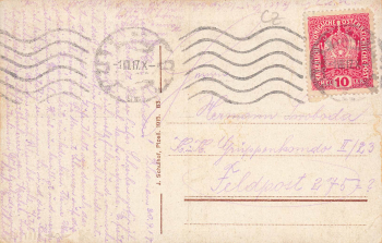 Plzen Böhmen Dzua c. k. ceska realka Pilsen o 1917