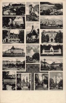 Mährisch Trübau Moravská Třebová Feldpost 2.WK 4. Komp. Landesschützen Reg. 1943