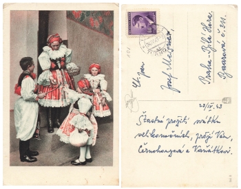 Czech Republic traditional costumes for children o May 24, 1943