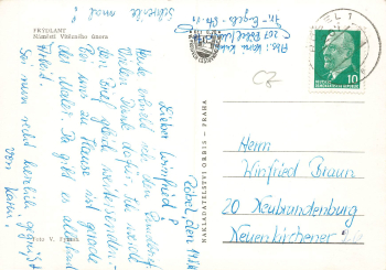 Frydlant Böhmen Friedland o 1967