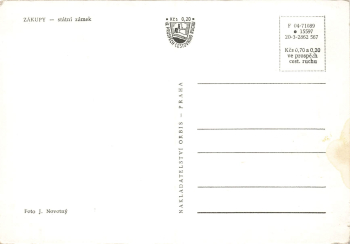 Zakupy Böhmen Reichstadt * um 1970