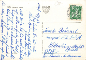 Most Böhmen Brüx o 1963