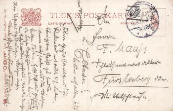 Junge Krabben Wellenbrecher Künstlerkarte Tucks Oilette o 1914