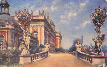 Potsdam New Palace Artist Postcard Tucks Oilette * circa 1910