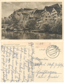 Tuebingen Neckar Field Post Reserve Hospital II o April 24, 1943