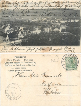 Tubingen Neckarvorstadt o 19.2.1905