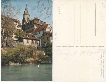 Tuebingen Alte Aula gebr. 1919