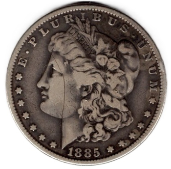 USA 1 Dollar 1885 MORGAN
