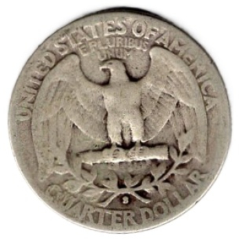 USA Quarter 1/4 Dollar 1945