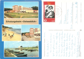 17459 Ueckeritz Erholungsheim "Ostseeblick" o 16.8.1983
