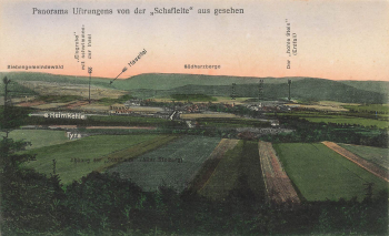 06548 Uftrungen von der Schafleite * ca. 1920