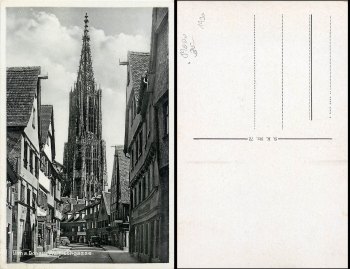 Ulm Donau Walfischgasse *ca. 1930