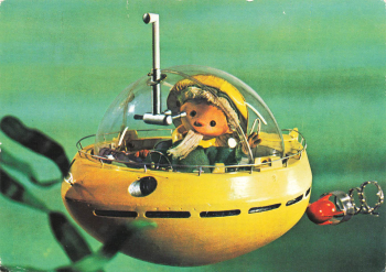 Unser Sandmännchen im U - Boot 6808 DDR Kinderfernsehen o 1976