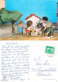 Unser Sandmännchen mit Esel 6875 DDR Kinderfernsehen o 14.8.1975