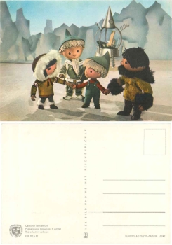 Unser Sandmännchen mit Rakete 6242 DDR Kinderfernsehen *1970