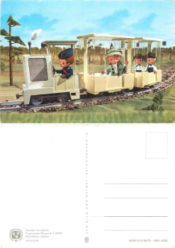 Our sandman pioneer railway 6250 DDR children's television * 1973