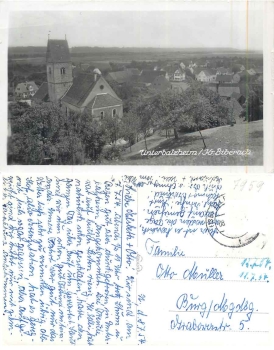 88481 Unterbalzheim Kreis Biberach o 8.7.1954