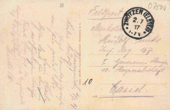 Unterröppisch Gera Thüringen Gasthof Reussisches Haus o 1917