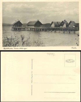 88690 Unteruhldingen Pfahlbauten * ca. 1940