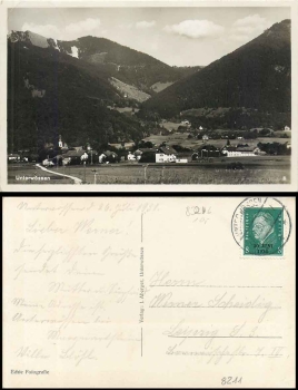 83246 Unterwössen o 26.7.1930