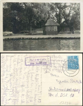 17235 Neustrelitz country postmark Userin o 24.7.1959