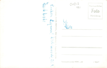 01847 Uttewalde Company holiday camp "Friendship" VEB Sodawerk Bernburg * 1967