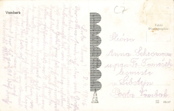 Vamberk Böhmen o 1946