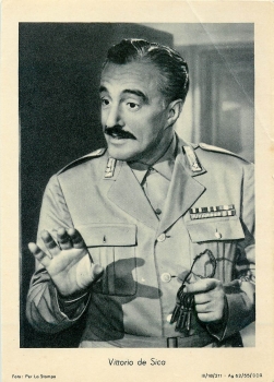 Vittorio de Sica Foto: Per La Stampa