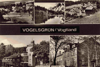 08209 Vogelsgrün Vogtland Mehrbildkarte * 1970