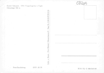 08209 Vogelsgrün Vogtland Mehrbildkarte * 1968