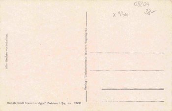 08209 Vogelsgrün Vogtland Totalansicht * um 1950