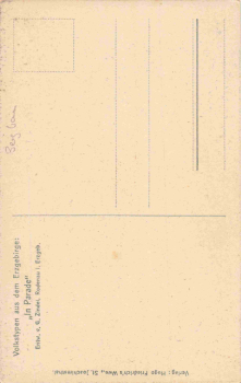 Volkstypen aus dem Erzgebirge Bergleute "in Parade" Künstlerkarte Gustav Zindel * um 1920